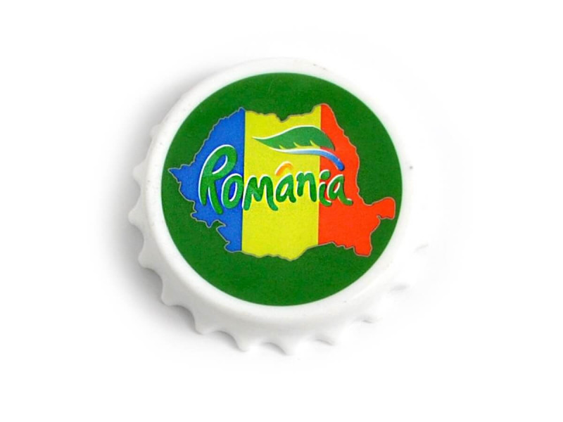 Desfacator bere Romania cu magnet - Fotografie 1