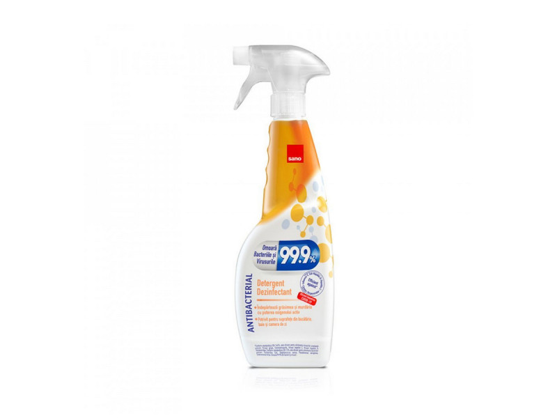 Detergent dezinfectant ANTIBACTERIAL Sano, 750ml - Fotografie 1