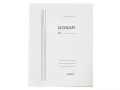 Dosar carton sina lunga 24 cm, 230 g/mp.