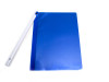 Dosar plastic A4 cu bagheta pivotanta, albastru - imagine 2