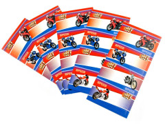 Etichete scolare autoadezive 20 buc/set- Motociclete