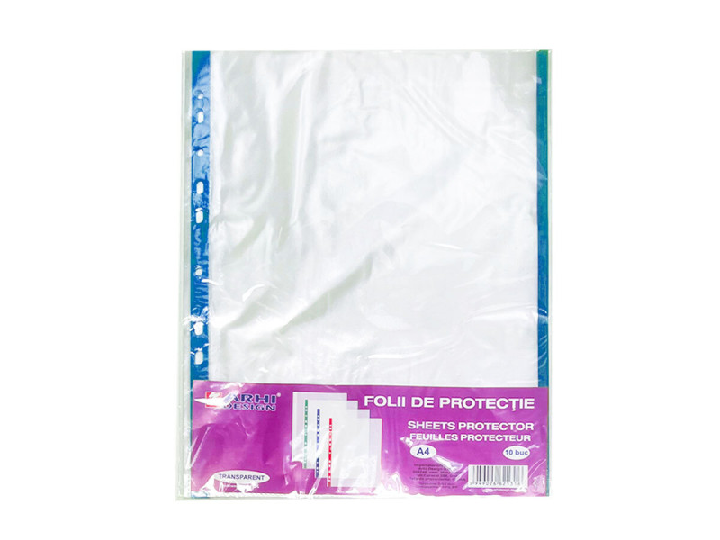 File protectie color, Arhi Design 10 buc/set- 30 microni - Fotografie 4