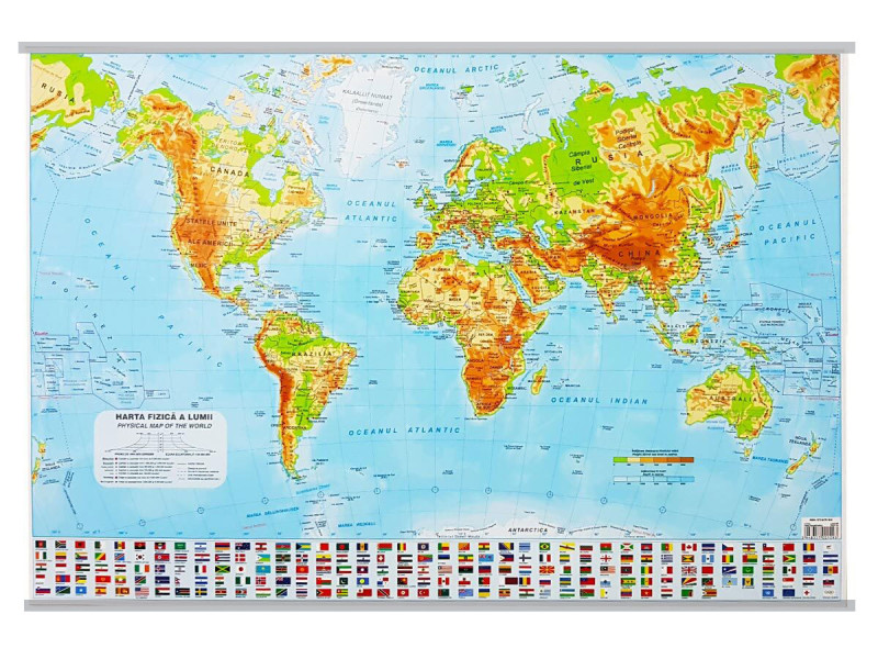 Harta Lumii 100 x 140 cm - Fotografie 1