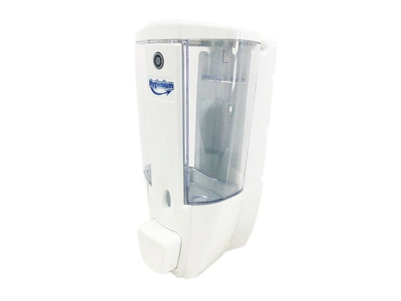 Hygienium Dozator manual pentru gel dezinfectant sau sapun lichid, 450 ml. - Fotografie 1