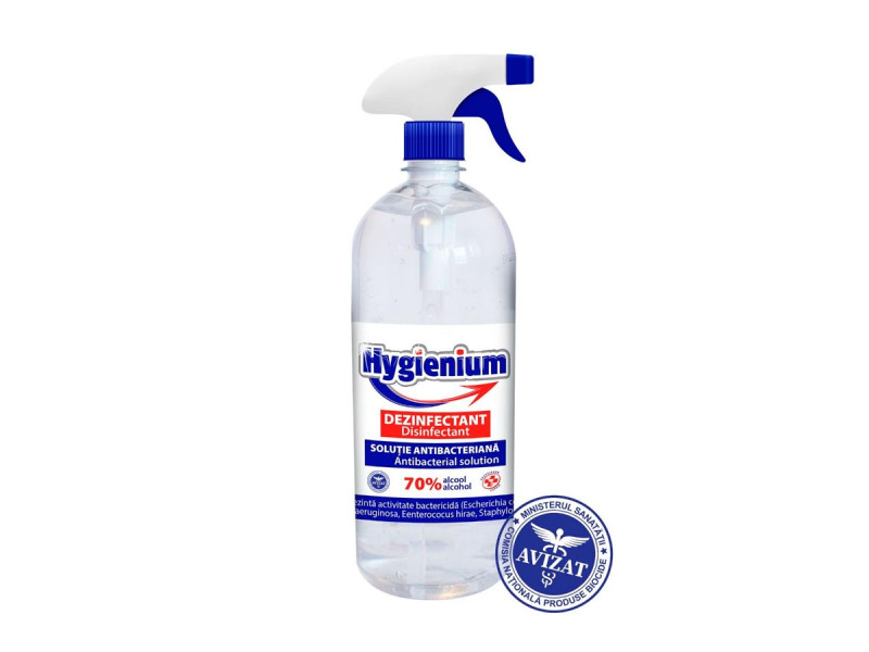 Hygienium Solutie Antibacteriana si Dezinfectanta, 1000 ml. - Fotografie 1
