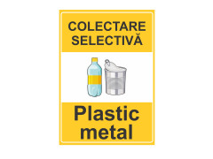 Indicator colectare plastic/metal