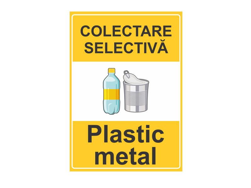 Indicator colectare plastic/metal - Fotografie 1