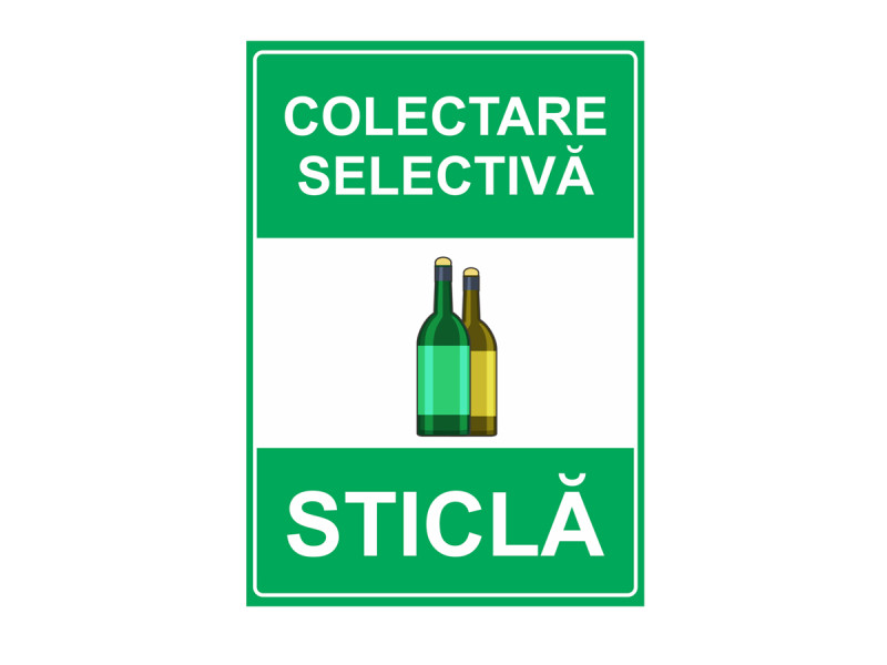 Indicator colectare sticla - Fotografie 1