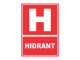 Indicator Hidrant A5 autocolant
