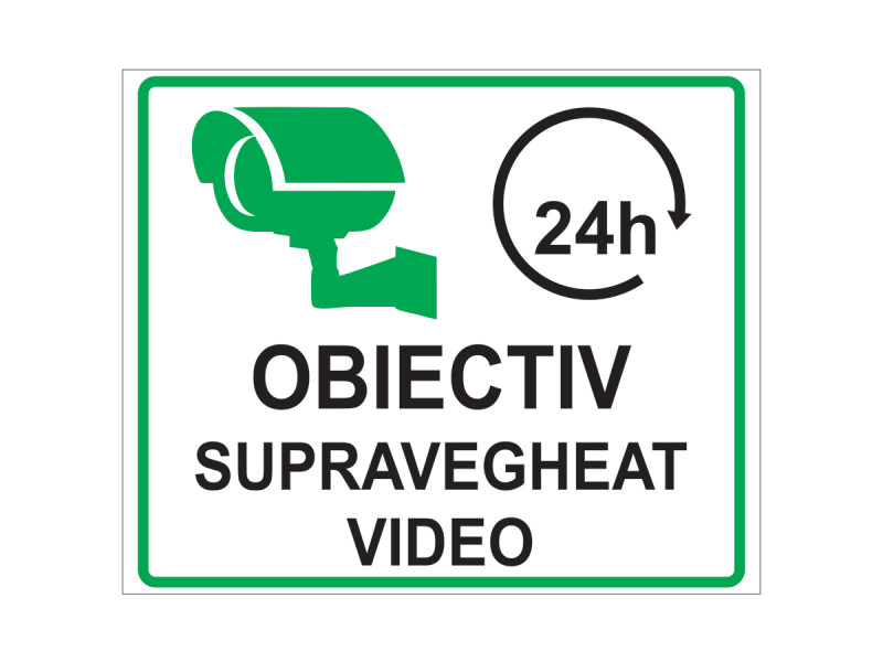 Indicator Obiectiv supravegheat video 24h - Fotografie 1
