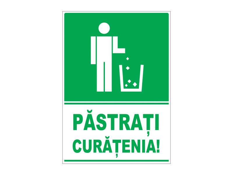 Indicator Pastrati curatenia, A5 - Fotografie 1
