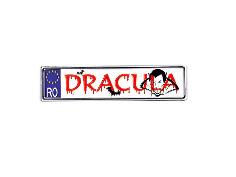 Magnet frigider Dracula 10.5 x 2.5 cm - Fotografie 1