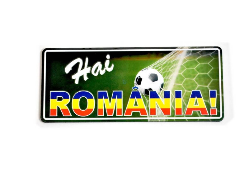 Magnet suvenir Hai Romania 12 x 5 cm - Fotografie 2