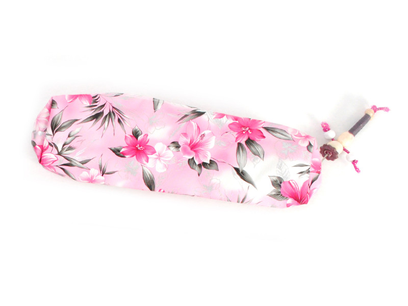 Penar tip borseta floral, roz - Fotografie 1