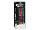 Pix Hi-Text retractabil 906 Matic Fluo, 4 culori/blister, cerneala albastra