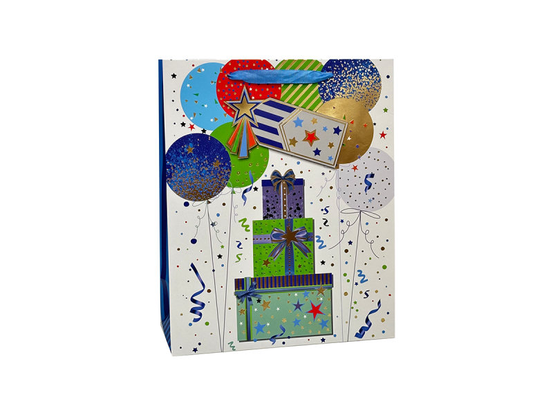 Punga cadou Aniversare, dimensiune 26*32*12 cm, Model 4 - Fotografie 1