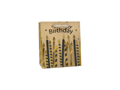 Punga cadou Aniversare Gold, dimensiune 18*23*10 cm, Model 1