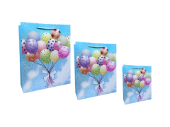 Punga cadou Baloane, Albastru deschis, diverse dimensiuni