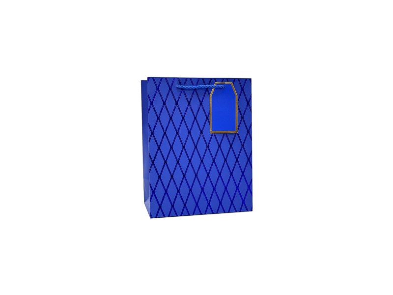 Punga cadou Eleganta, dimensiune 11*14*6 cm, Albastru - Fotografie 1