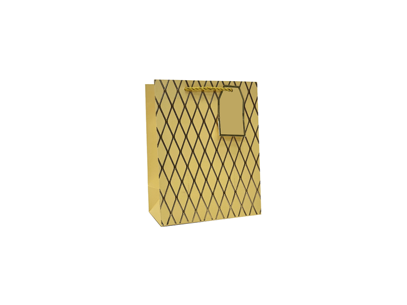 Punga cadou Eleganta, dimensiune 11*14*6 cm, Bej - Fotografie 1