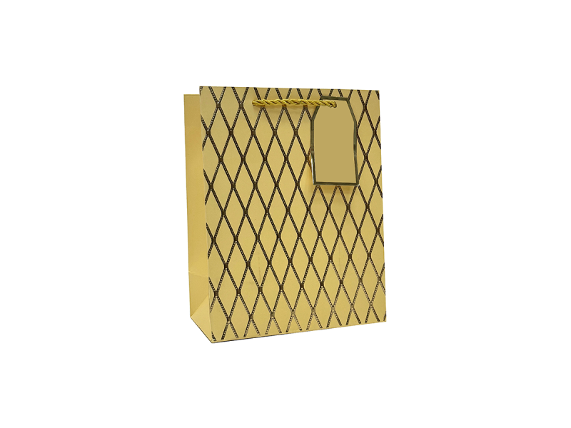 Punga cadou Eleganta, dimensiune 18*23*10 cm, Bej - Fotografie 1