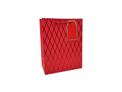 Punga cadou Eleganta, dimensiune 18*23*10 cm, Rosu