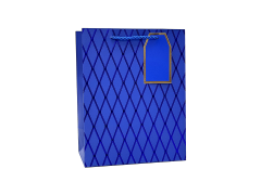 Punga cadou Eleganta, dimensiune 26*32*10 cm, Albastru