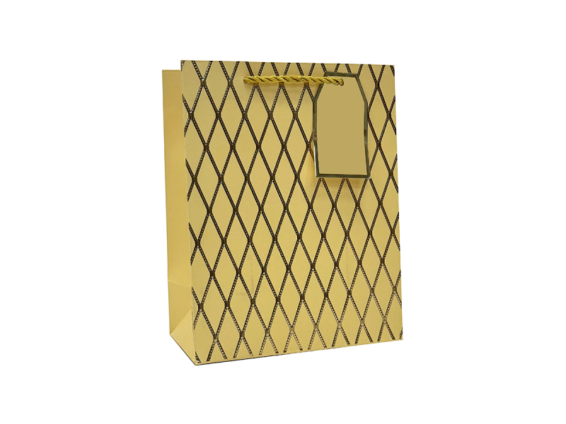 Punga cadou Eleganta, dimensiune 26*32*10 cm, Bej - Fotografie 1