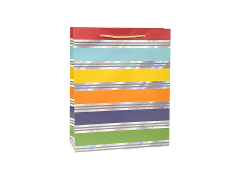 Punga cadou Multicolora, dimensiune 26*32*10 cm, Model 4