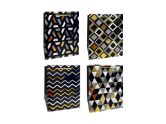 Punga cadou Negru&Auriu, dimensiune 18*23*10 cm, diverse modele