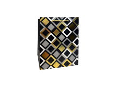 Punga cadou Negru&Auriu, dimensiune 18*23*10 cm, Model 2