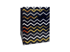 Punga cadou Negru&Auriu, dimensiune 26*32*12 cm, Model 3