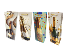 Punga cadou pentru sticla Champ, dimensiune 12*35*9 cm