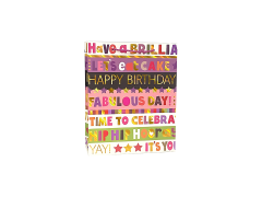 Punga cadou Zi de Nastere, dimensiune 18*23*8 cm, Model 4