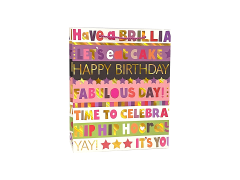 Punga cadou Zi de Nastere, dimensiune 26*32*10 cm, Model 4