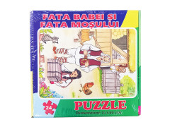 Puzzle 24 piese - Fata babei si fata mosului