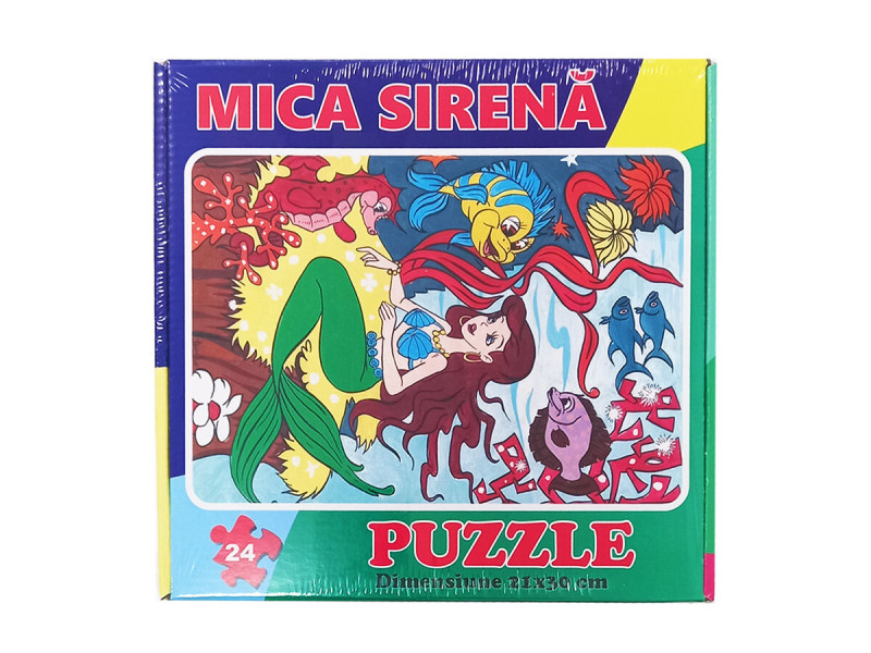 Puzzle 24 piese - Mica Sirena - Fotografie 1