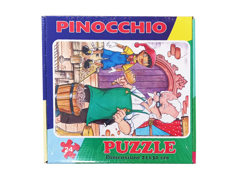 Puzzle 24 piese - Pinocchio - Fotografie 1