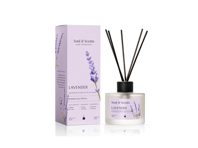 Reed Diffuser Lavender, S&S India, 120ml - Fotografie 2