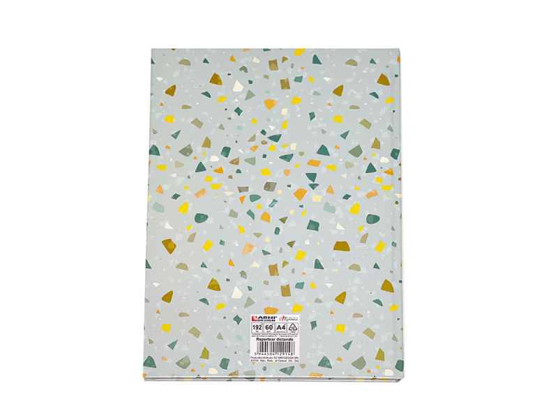 Repertoar A4, coperta cartonata, Romana, 192 file, Verde pal - Fotografie 2