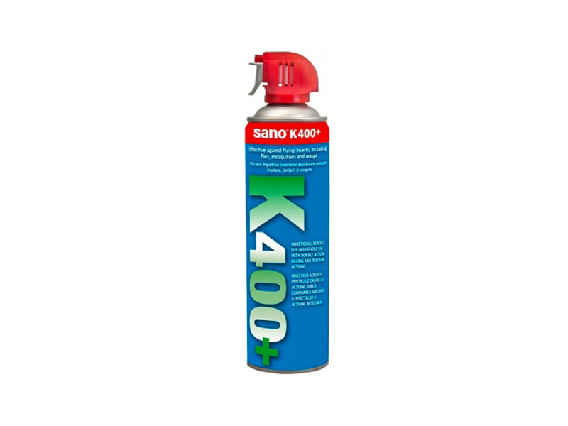  SANO K400 insecticid zburatoare spray, 500ML - Fotografie 1