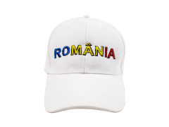 Sapca bumbac Romania, Alb