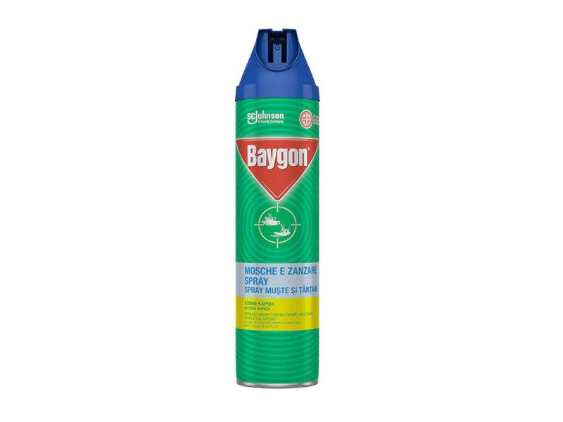 Spray muste si tantari Baygon, 400 ml. - Fotografie 1
