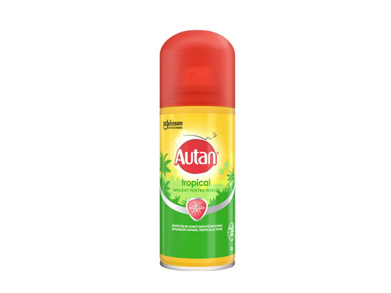 Spray anti-intepaturi insecte Autan Tropical, 100 ml. - Fotografie 1