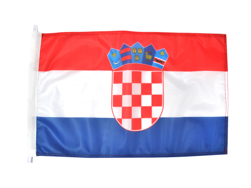 Steag ambarcatiuni catarg Croatia, 30x50cm - Fotografie 1