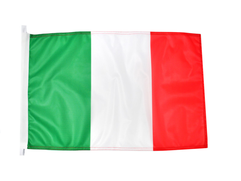Steag ambarcatiuni catarg Italia, 30x50cm - Fotografie 1