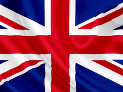 Steag Anglia (Marea Britanie) poliester, dim. 135 x 90 cm