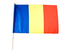Stegulet Romania cu bat 30 x 45 cm