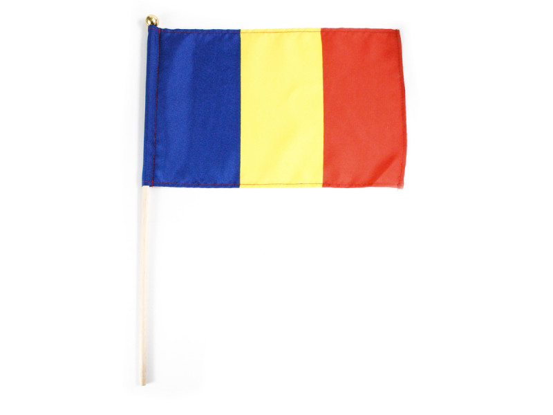 Stegulet Romania cu bat 30 x 20 cm - Fotografie 1
