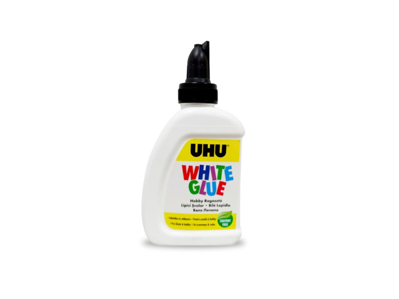 UHU White Glue, lipici scolar lichid, 120ml - Fotografie 1